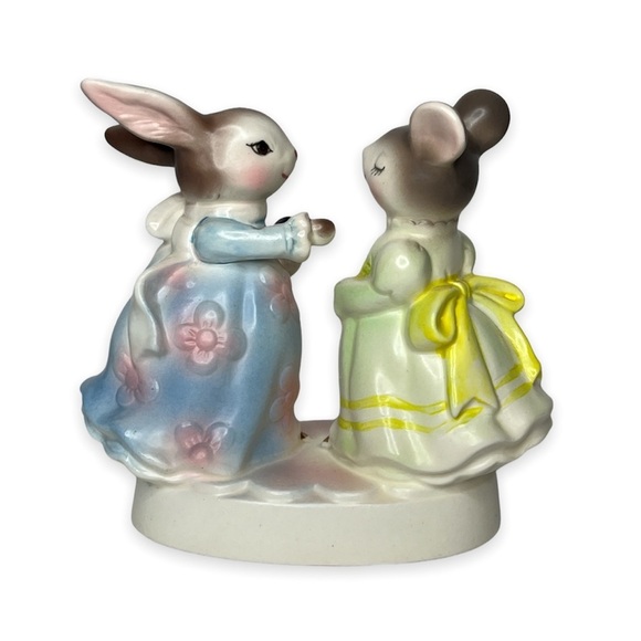 Bunny Mouse Precious Moments Avon‎ President's Club Figurine Vintage 1980 - Picture 3 of 8
